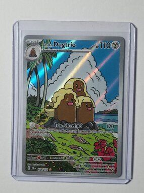 Pokémon TCG - Alolan Dugtrio - Surging Sparks - Illustration Rare - 208/191
